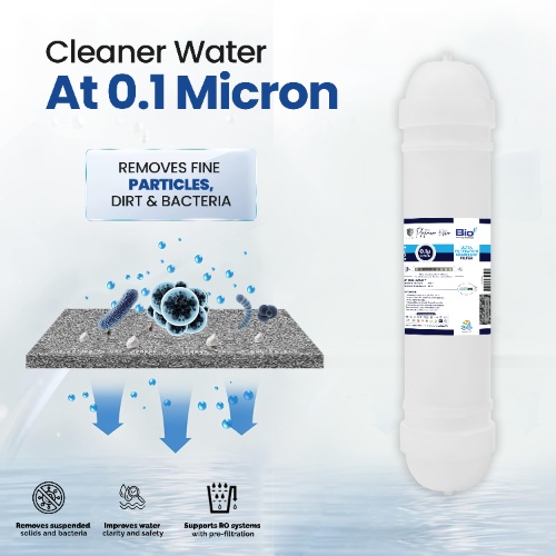 Bio+ UF 11 INCH Filter (Semi Transparent)