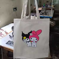 Premium Fashion Striped Jute Handbag For Women With Custom Printed Design Multi-use Reusable Bags