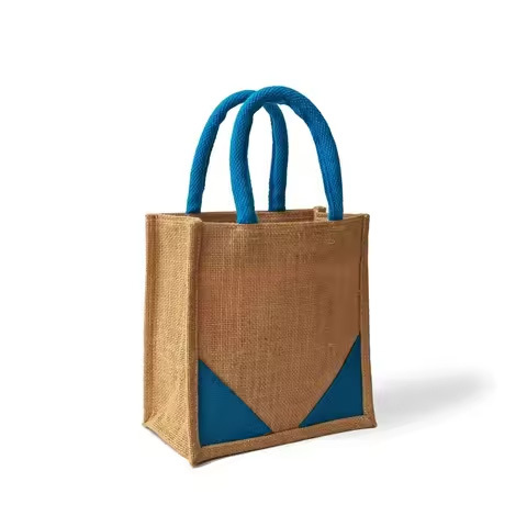 Most Selling Jute Bag Reusable Shopping Tote for Shopping Mall and Retail Outlets Available for Bulk Quantity