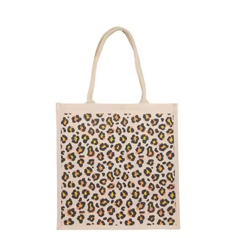 Hot Sale Natural Geometric Design Jute for Travel Souvenir Shopping or Everyday Shopping Use Available at Export Price