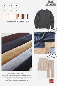 Pc Loop Knit - Width: 48 Millimeter (mm)
