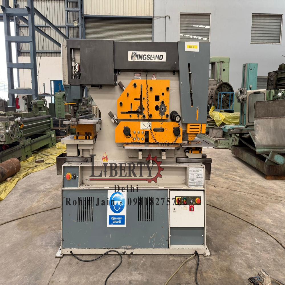 Kingsland England Multi-80 Hydraulic Ironworker Machine