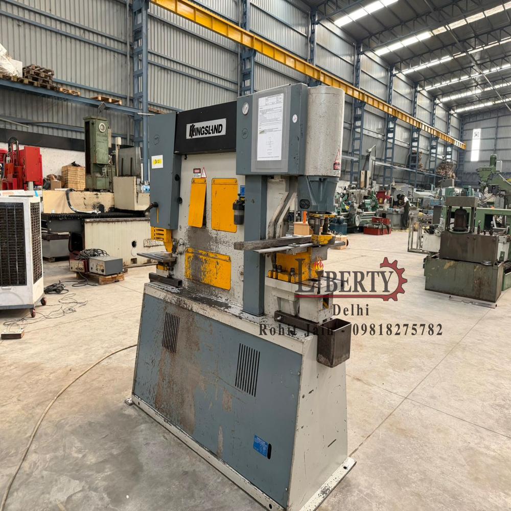 Kingsland England Multi-80 Hydraulic Ironworker Machine