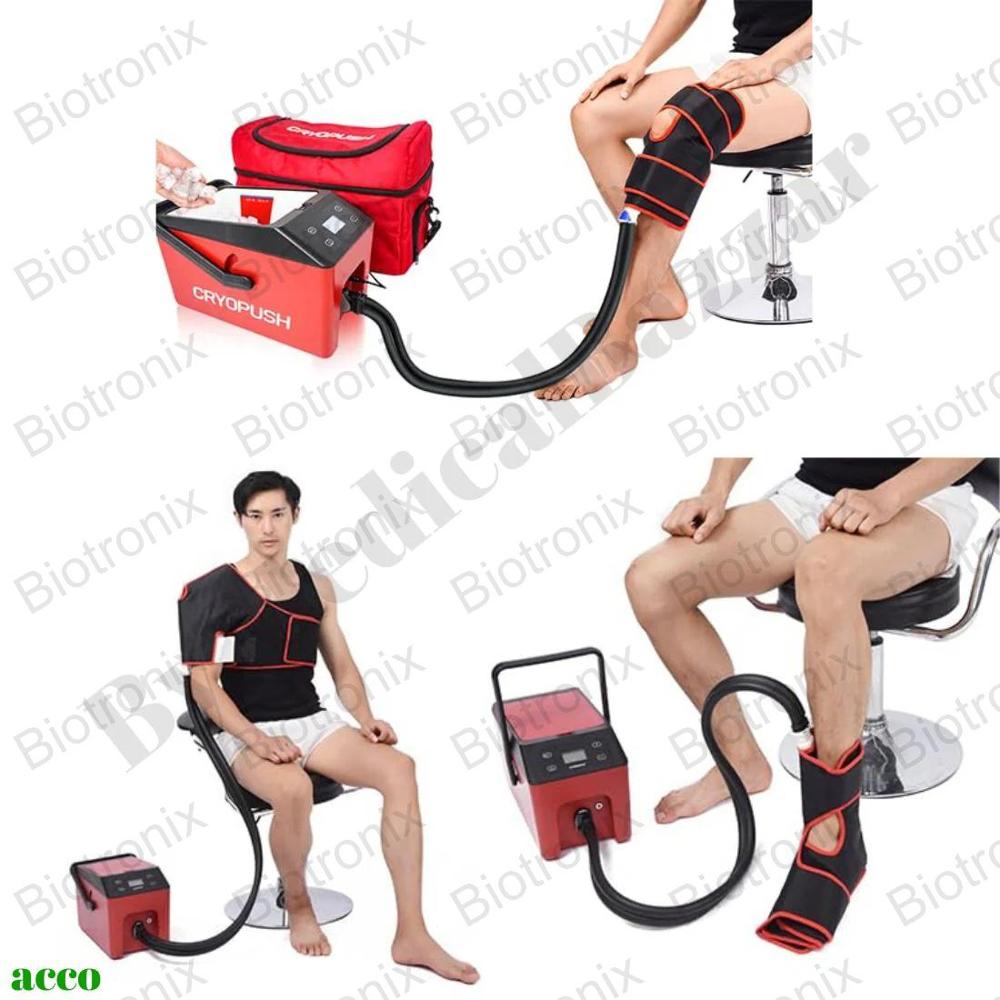 Digital CryoPush Cold Compression Device for Physiotherapy Clinics