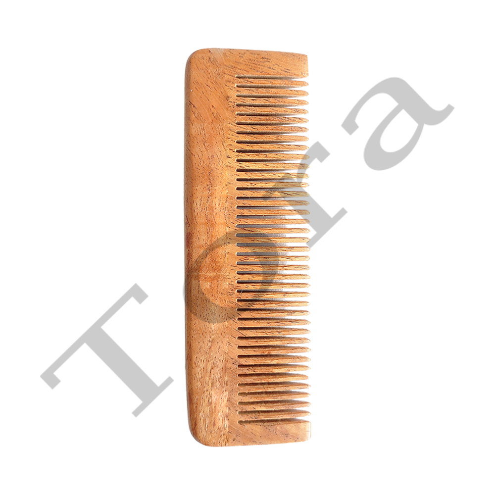 WOODEN  POCKET NEEM COMB (TCNC7038)