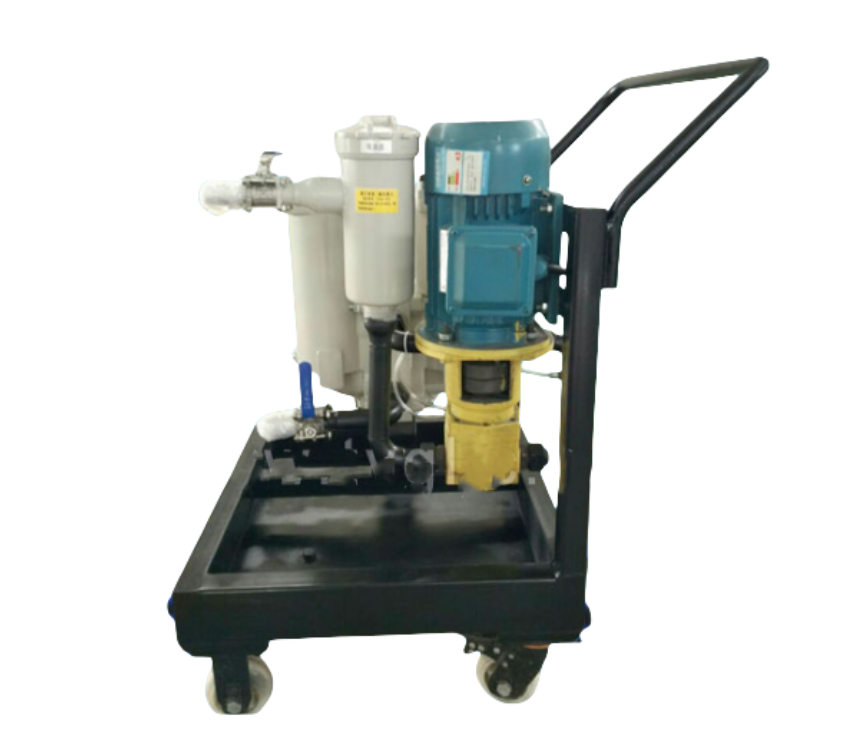 Hydraulic oil purification filtration tester