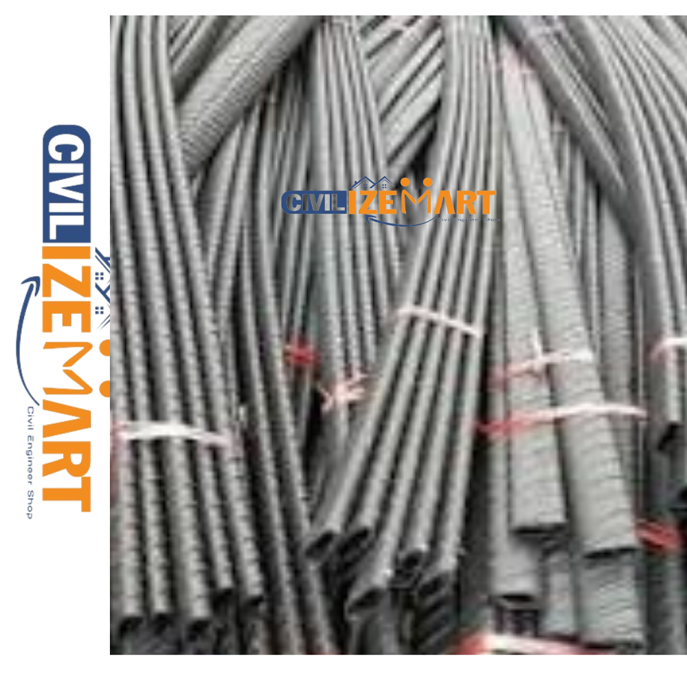 Pt Flat Sheathing Duct Pipe