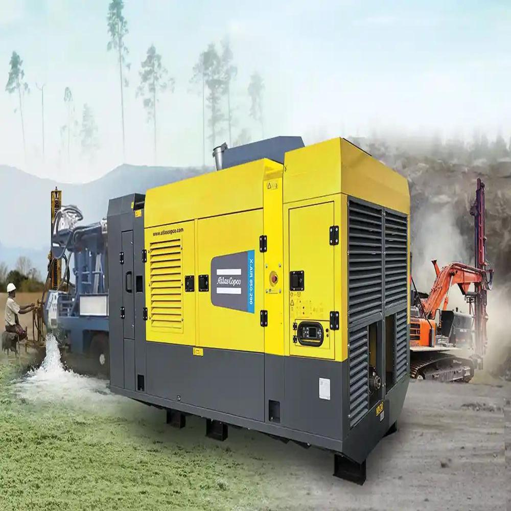 Atlas Copco Air Compressor Model - Xas 850 -290 - Warranty: Standard Warranty: 12 Months Or 2