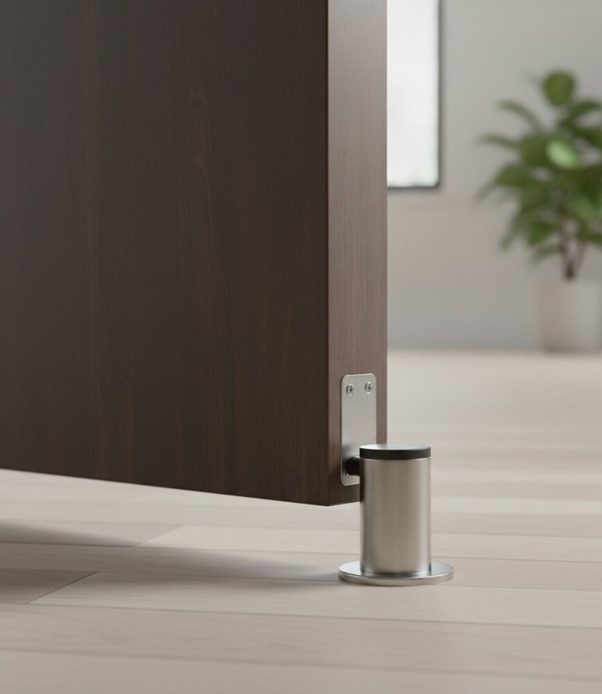 Door Stopper - Color: Silver