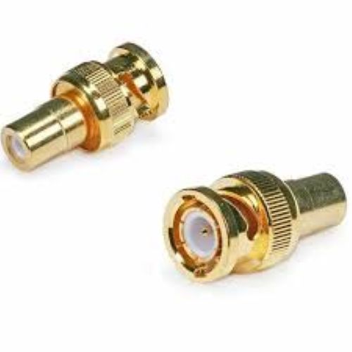 BNC To RCA Socket Coupler Gold Plated