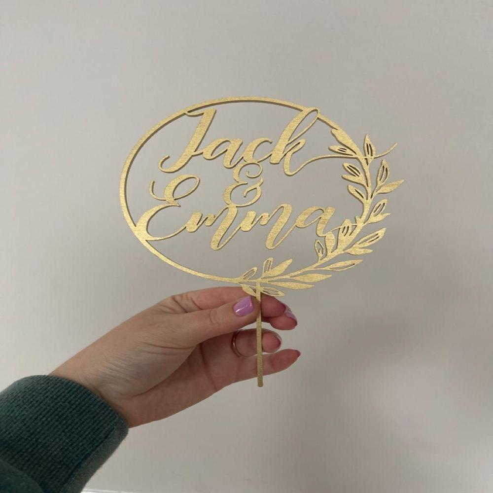 Customize Acrylic Cake Topper - Additional Ingredient: Not Applicable