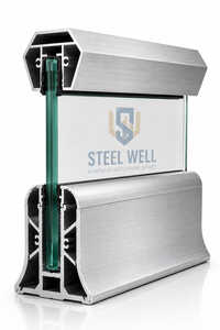 Premium Aluminium Railing Top & Bottom Profile /aluminium Multi-purpose Handrail /aluminium Anodized Rail - Arm Length: Adjustable