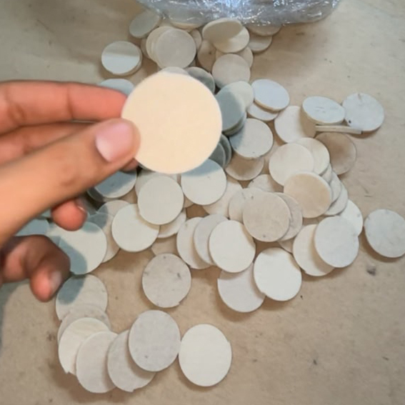 Felt Round Pads