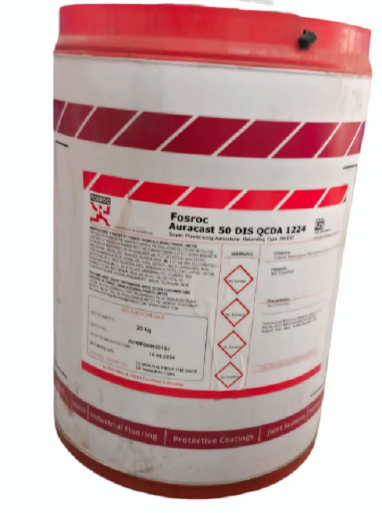 Fosroc Auracast 50 DIS QCDA 1224 Super Plasticizing Admixture