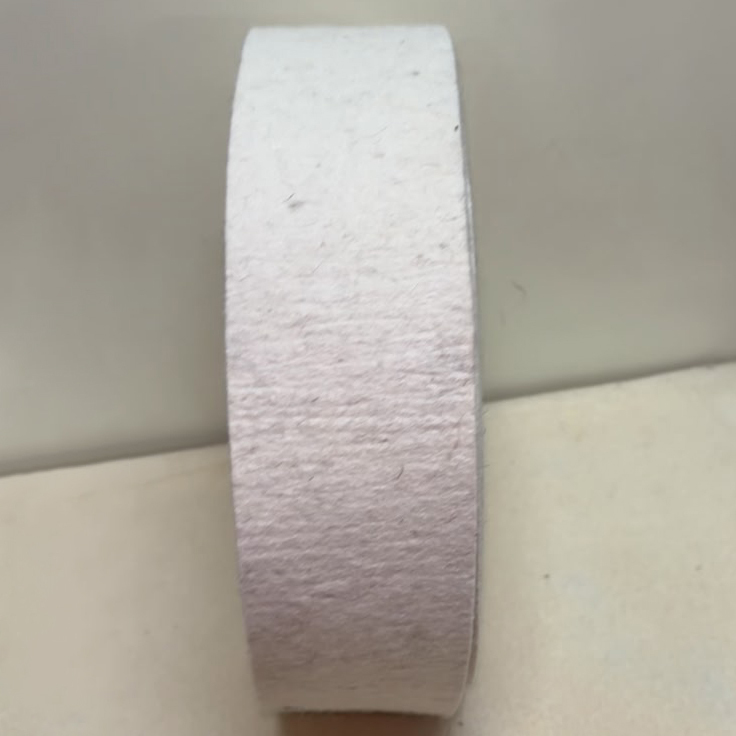 White Felt Strips
