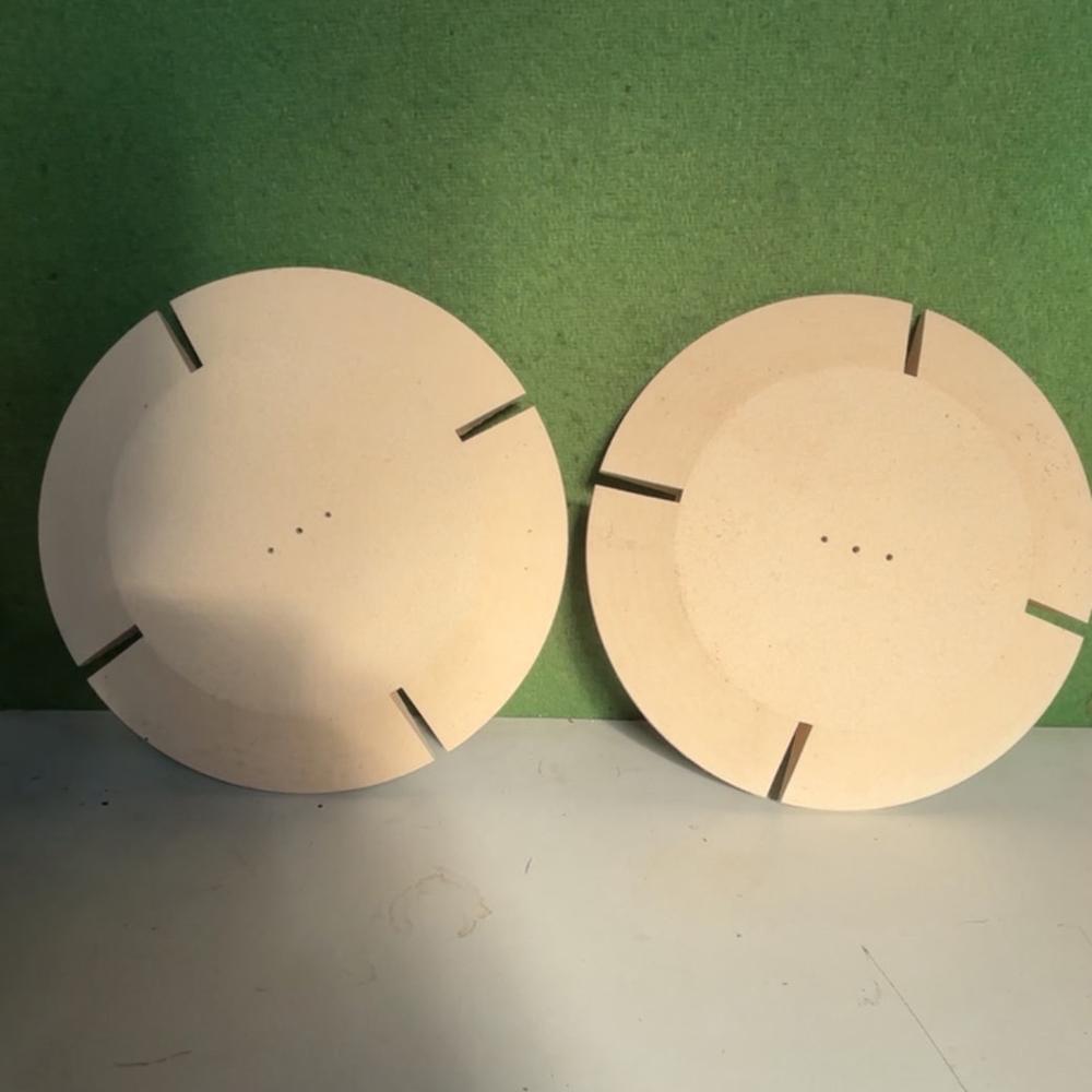 Split Edge Felt Wheels