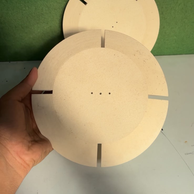 Split Edge Felt Wheels