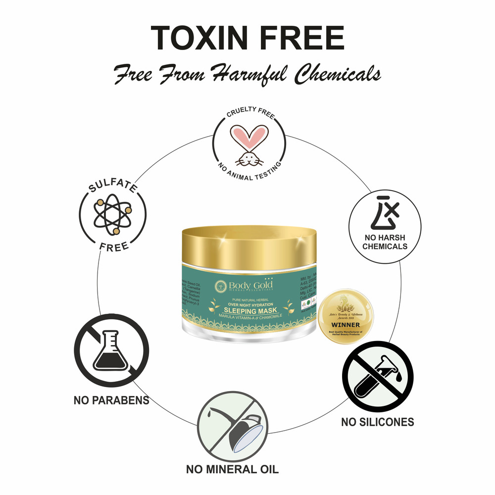 SLEEPING MASK-MARULA VITAMIN-E FM-05