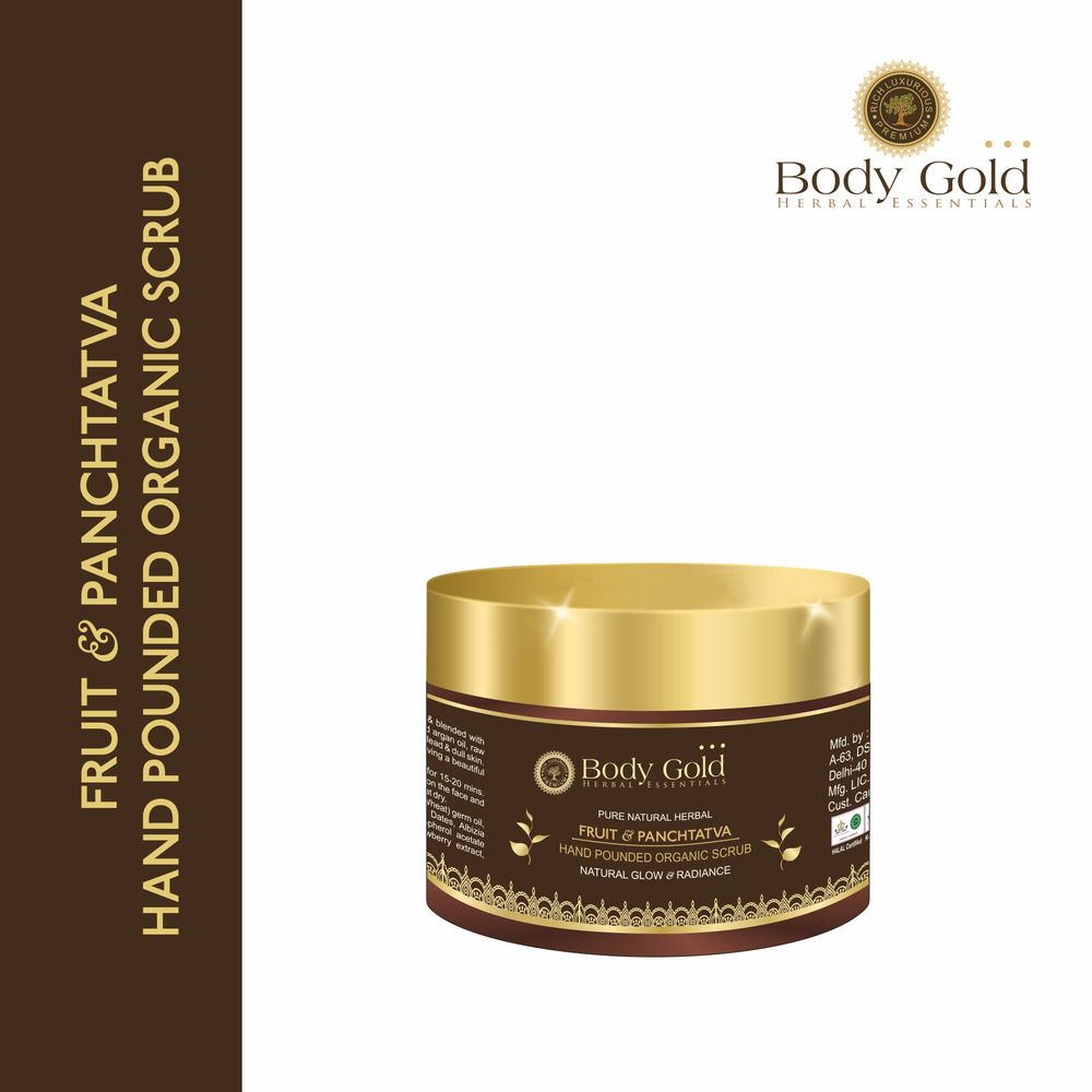 FACE SCRUB-HAND POUNDED ORGANIC SCRUB FC - 01