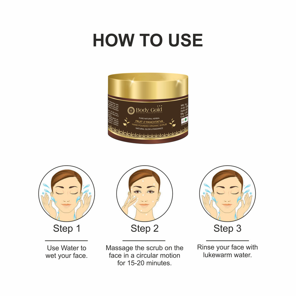 FACE SCRUB-HAND POUNDED ORGANIC SCRUB FC - 01