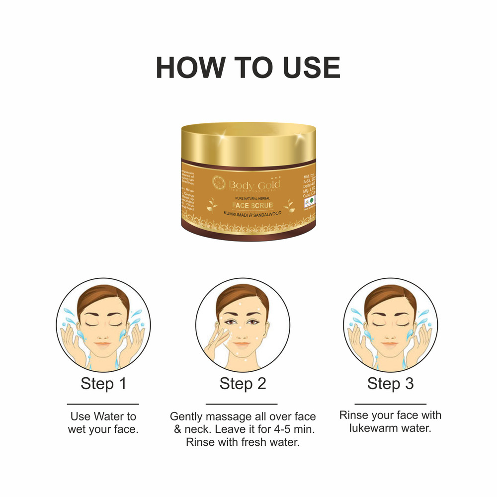 FACE SCRUB-KUMKUMADI & SANDALWOOD FC-03