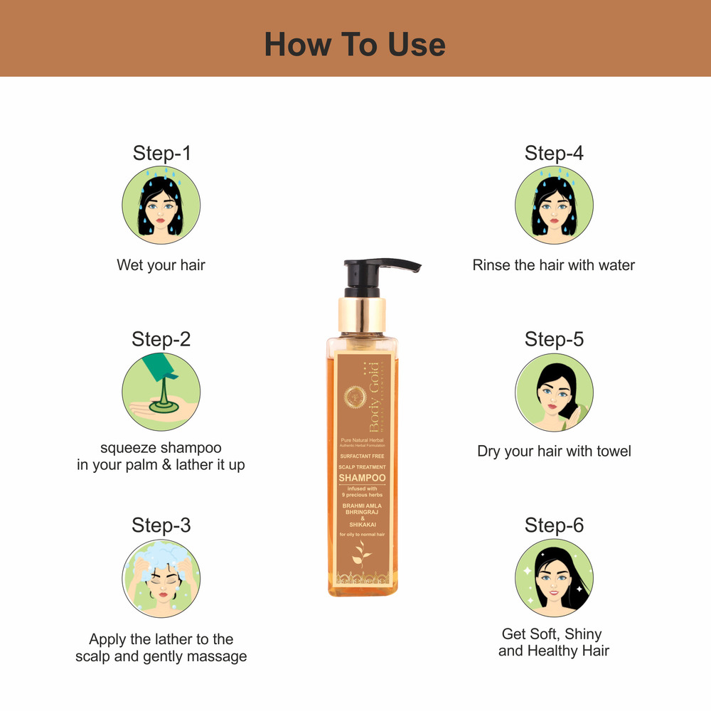 BRAHMI AMLA BHRINGRAJ & SHIKAKAI HS 03 SHAMPOO