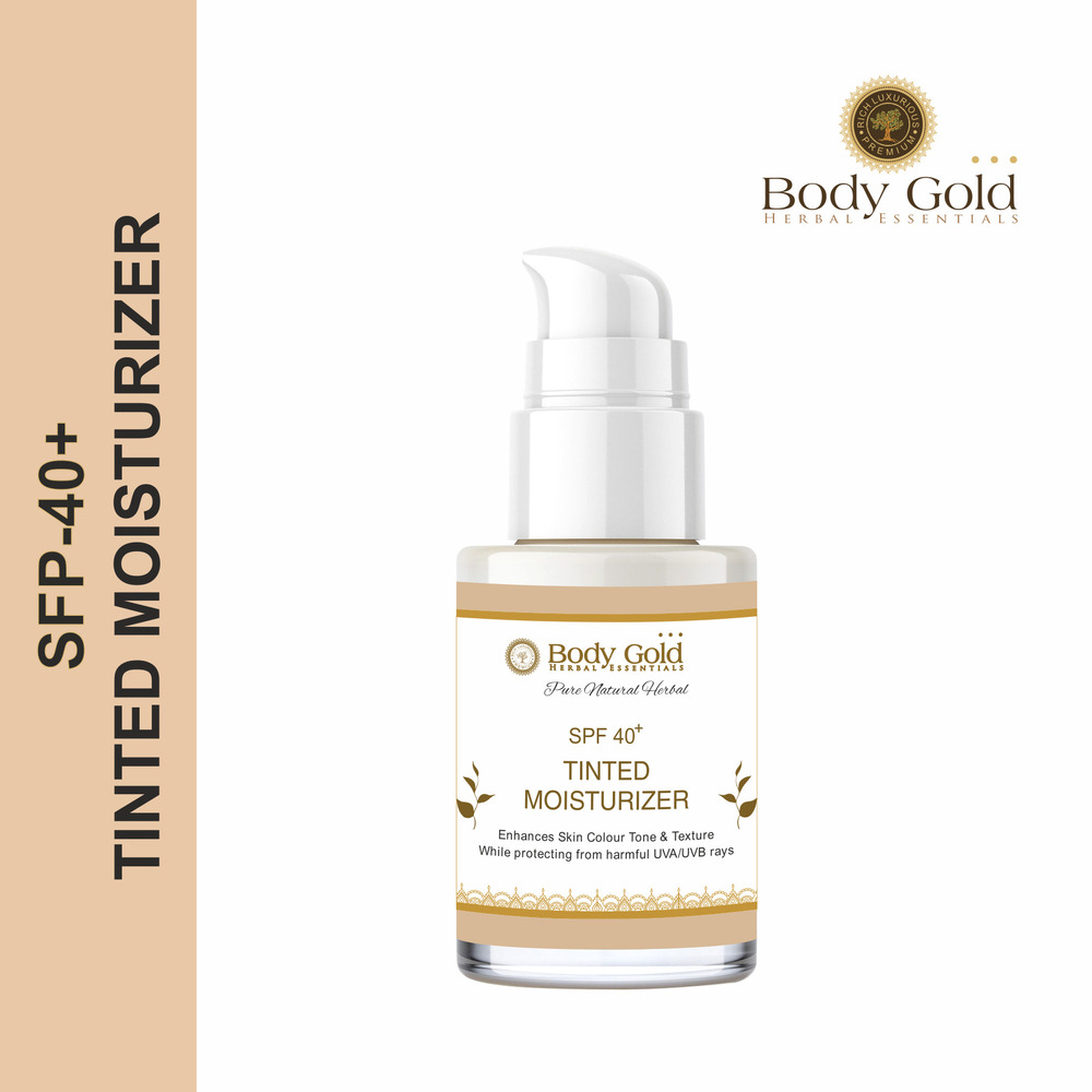 Spf-40 Tinted Moisturizer - Mineral Cream, 50 Ml, Light Beige Tint | Broad Spectrum Uva/uvb, Water Resistant, Hypoallergenic, Non-comedogenic, Natural Dewy Finish