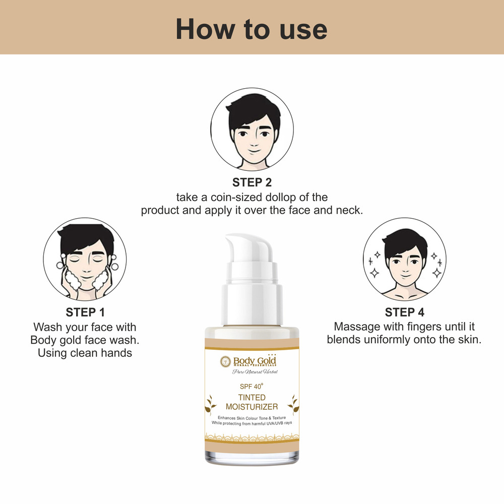 Spf-40 Tinted Moisturizer - Mineral Cream, 50 Ml, Light Beige Tint | Broad Spectrum Uva/uvb, Water Resistant, Hypoallergenic, Non-comedogenic, Natural Dewy Finish