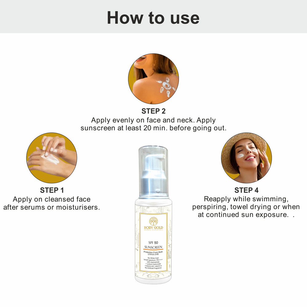 SPF-50  SUNSCREEN