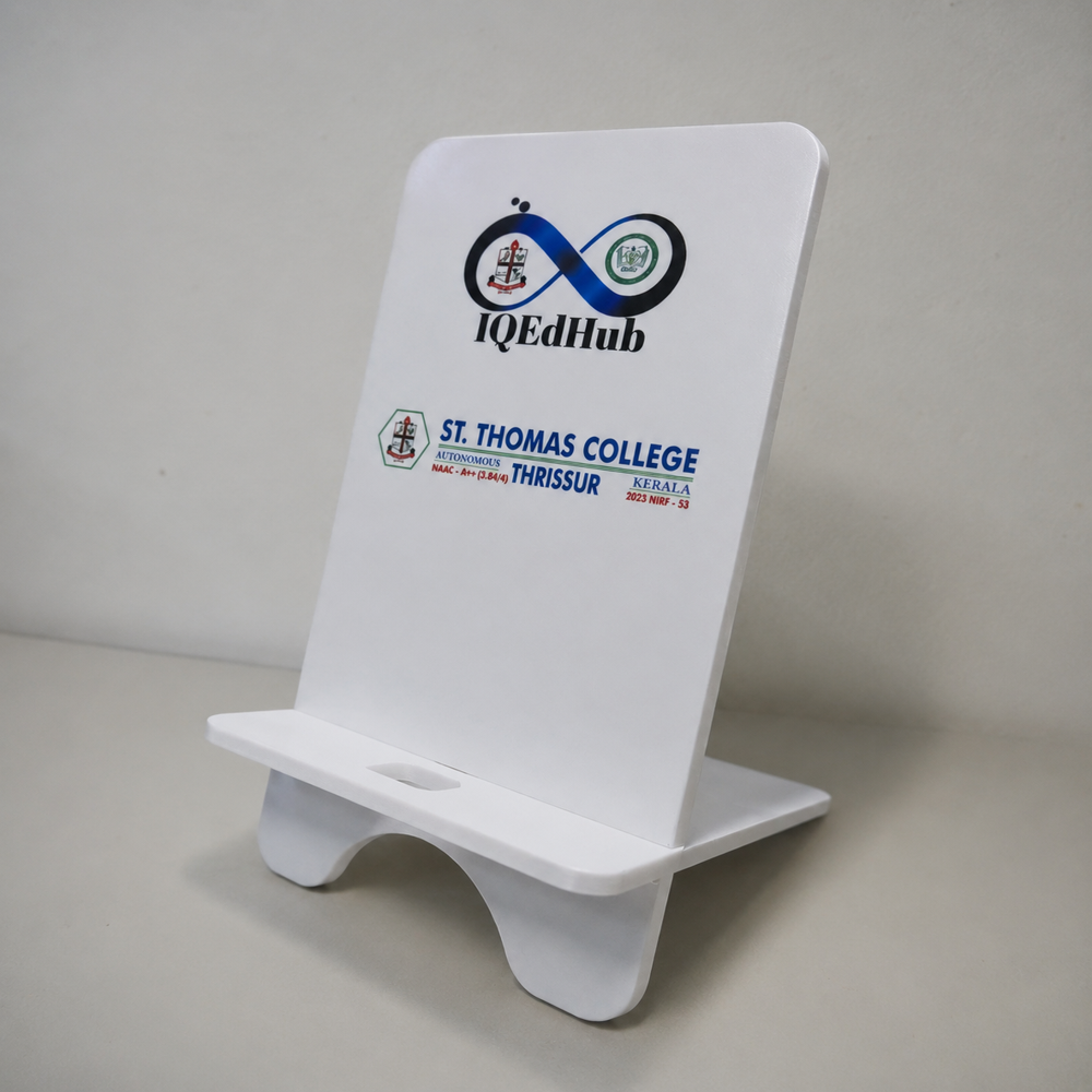 Customize Acrylic Mobile Stand - Color: Transparent
