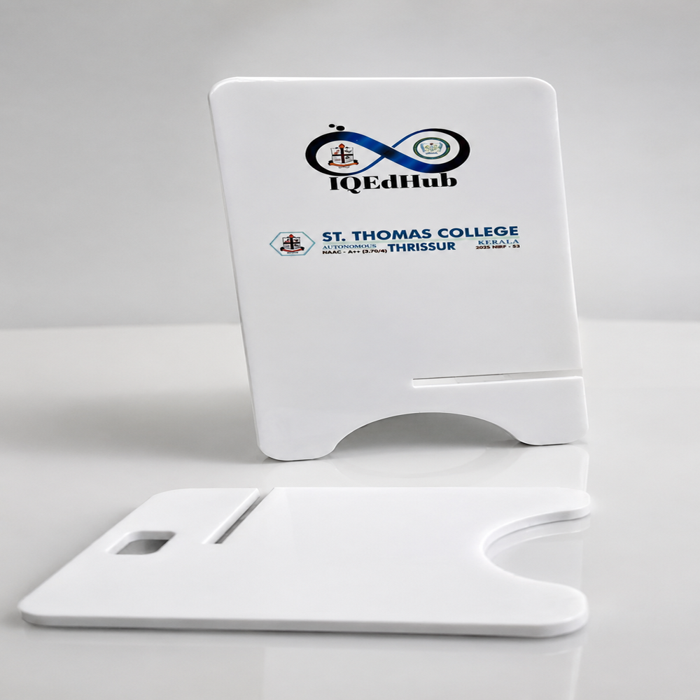 Customize Acrylic Mobile Stand - Color: Transparent