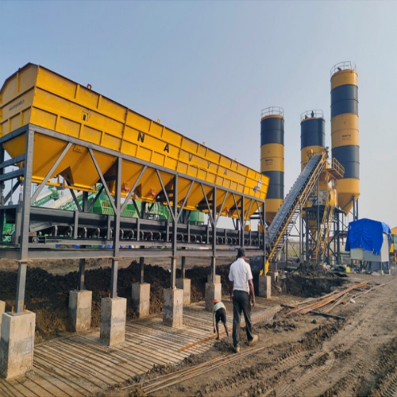Stationary Inline Concrete Batching Plants - Feature: High Efficiency