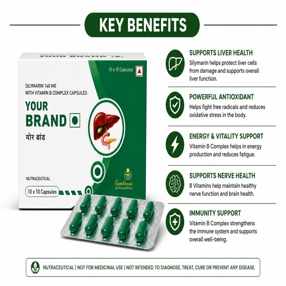 Vitamin B-Complex With Silymarin Capsules