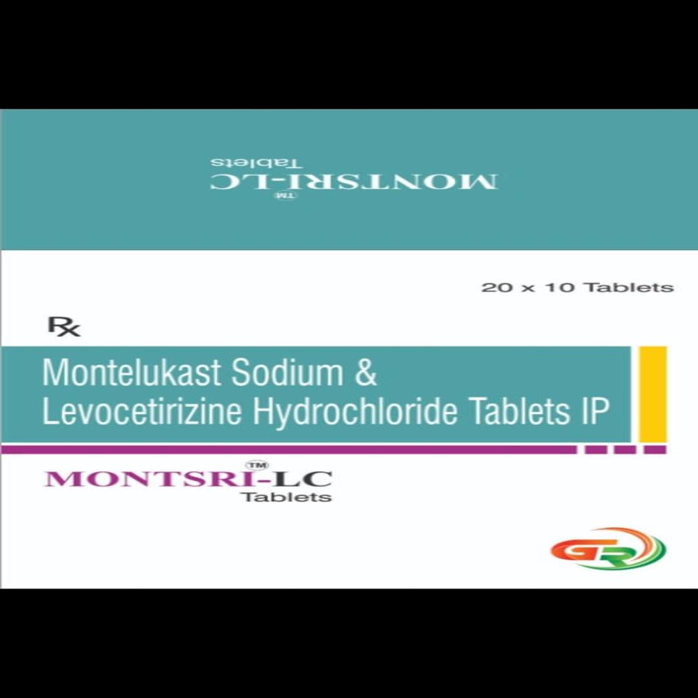 MONTELUKAST 10MG LEVOCETIRAZINE 5 MG