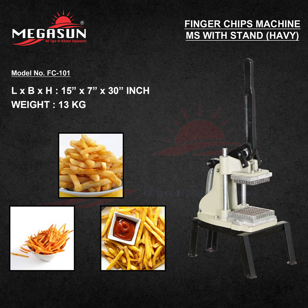 12 Kg Hand Operated Finger Chips Machine