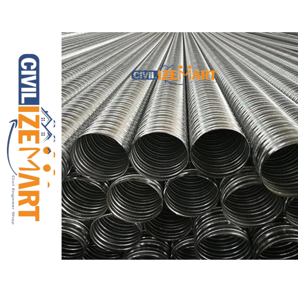 Galvanized Corrugated Duct Pipe
