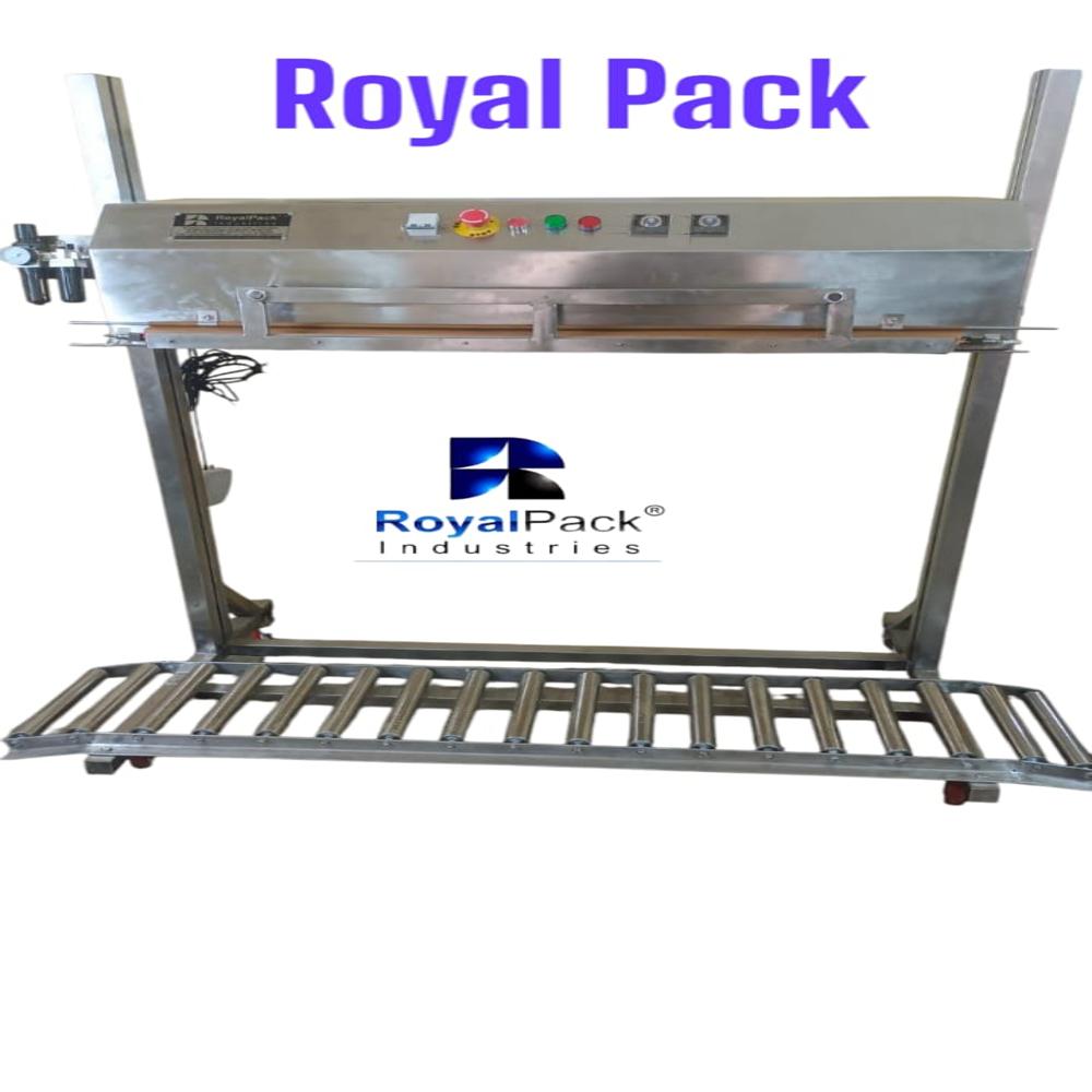 Plastic Bag Sealing Machine - Electric Drive, 220-240 Volt | Blue Finish, Non-automated, New Condition