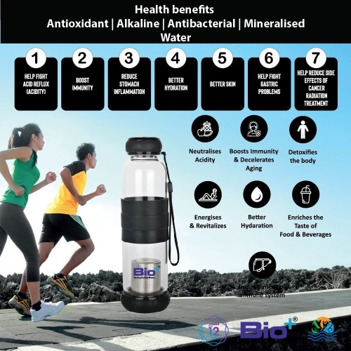 Alkaline Glass Bottle 500ml