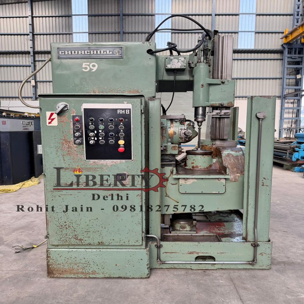 Churchill RH8 Spline Gear Hobbing Machine