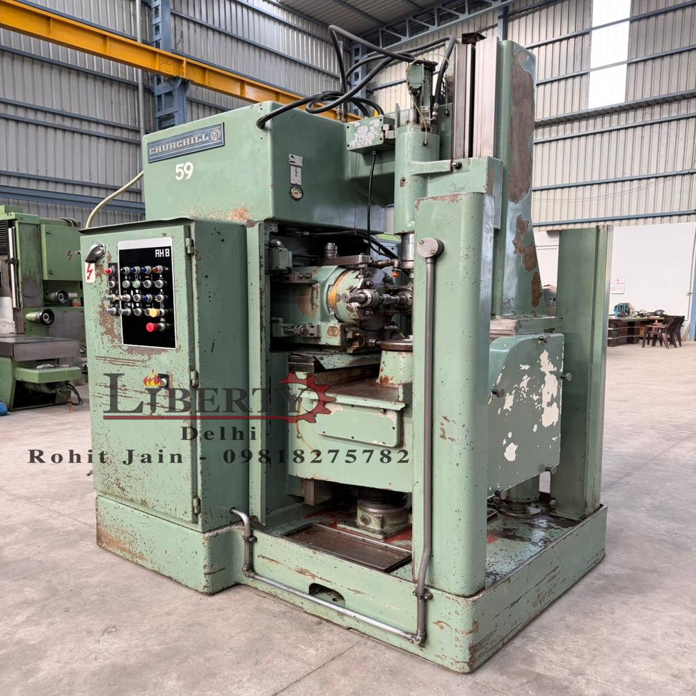 Churchill RH8 Spline Gear Hobbing Machine