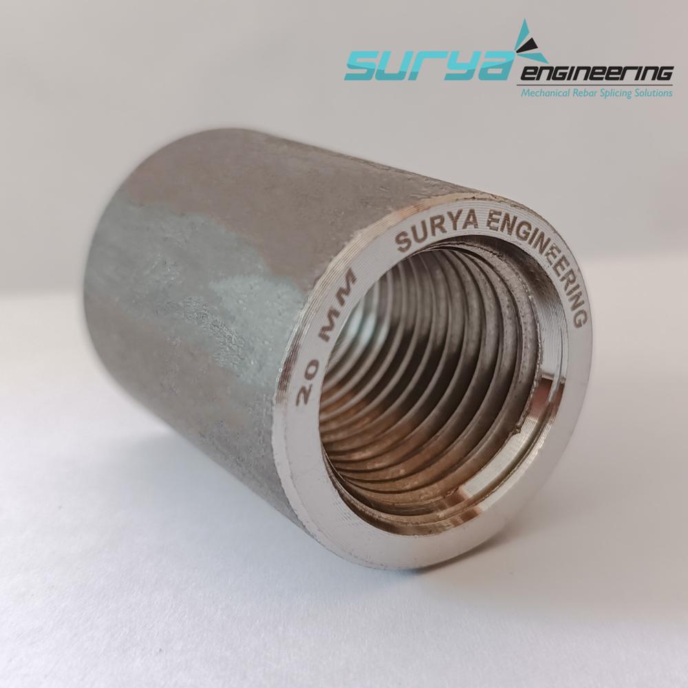 Rebar Threaded Coupler - Application: Construction
