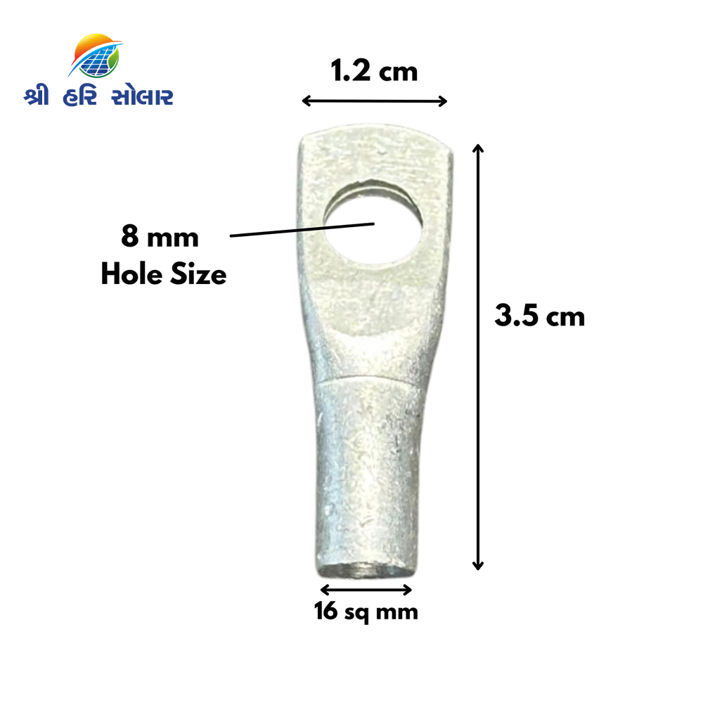 Ring Lugs Type(aluminum)16 Mm - Application: Electrical Cable Termination & Power Distribution
