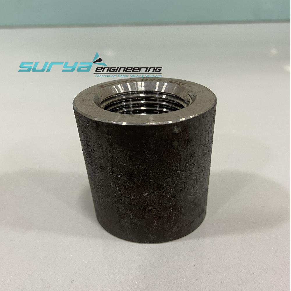 Rebar Threaded Coupler - Application: Construction