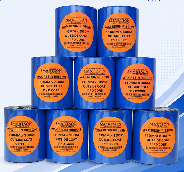 110mmx300m Wax Resin Ribbon
