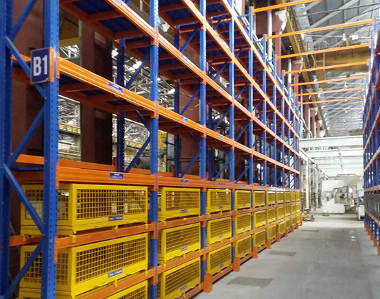 Selective Pallet Rack And Vna Rack - Steel, Up To 12000mm Height, Blue & Orange | Adjustable Shelves, Corrosion Resistant, 1000-4000kg Capacity