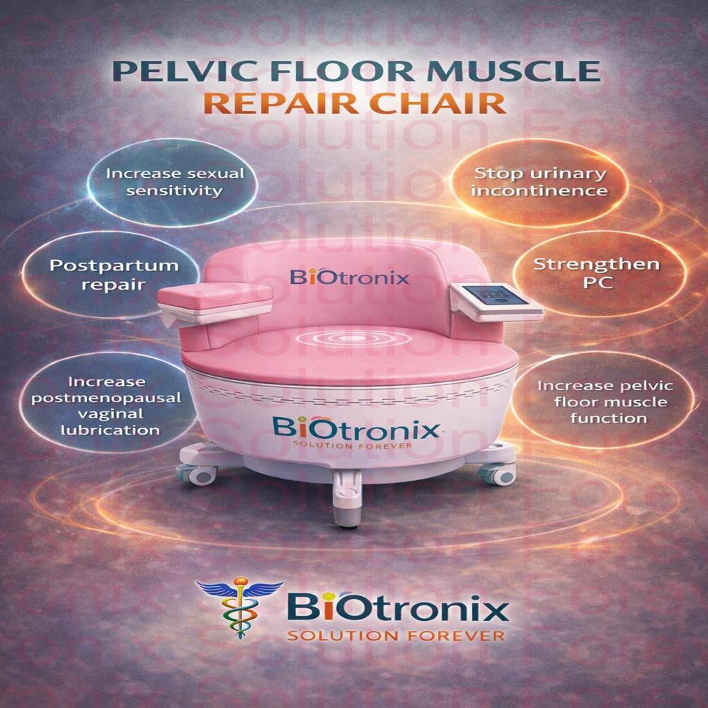 High Intensity Pelvic Muscle Training Chair for Physiotherapy Clinics