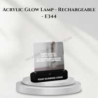 E344 Rechargeable Acrylic Glow Lamp
