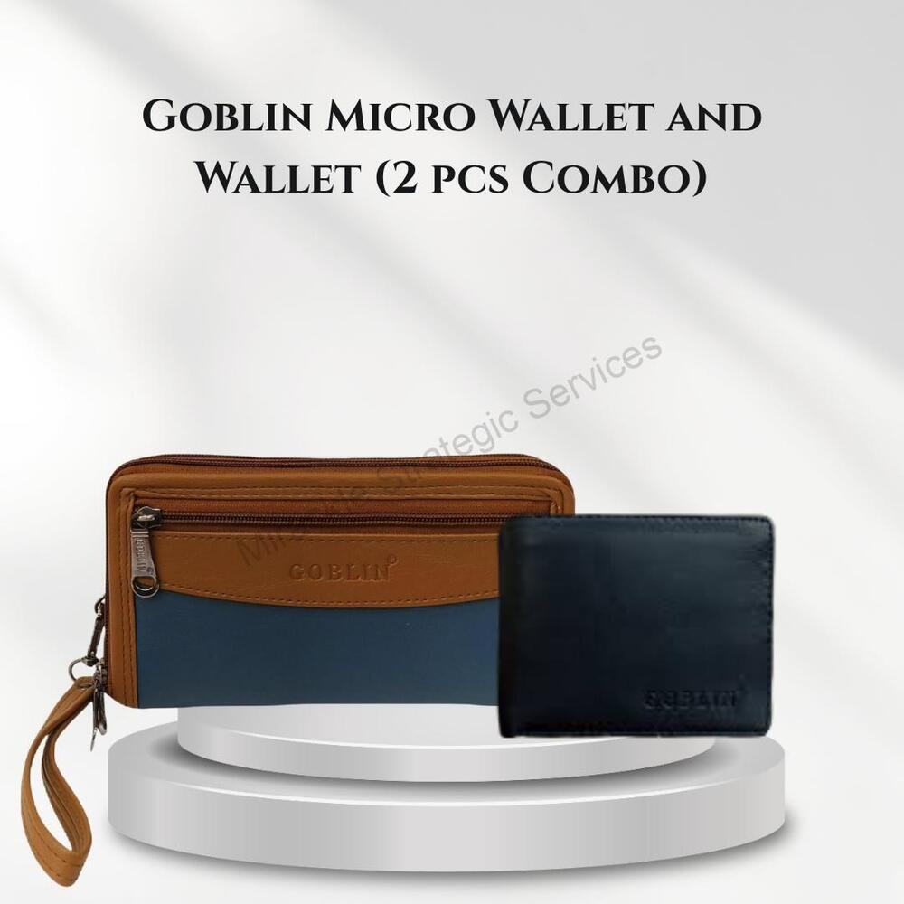 Goblin Micro Wallet and Wallet 2 Pcs Combo