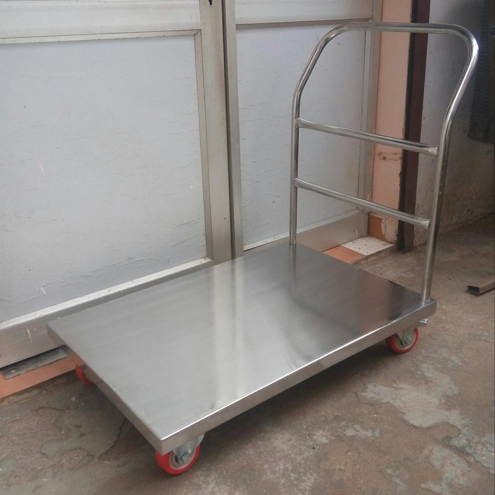 SS Platform Trolley 2x3 feet