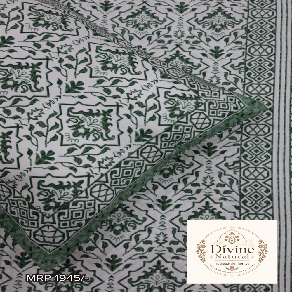 Divine Natural - 100% Cotton King Size 90x100 Inch, Natural Cream, Mercerized Softness, Anti-pilling, Shrink-resistant